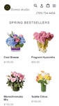 Mobile Screenshot of flower-studio.ca